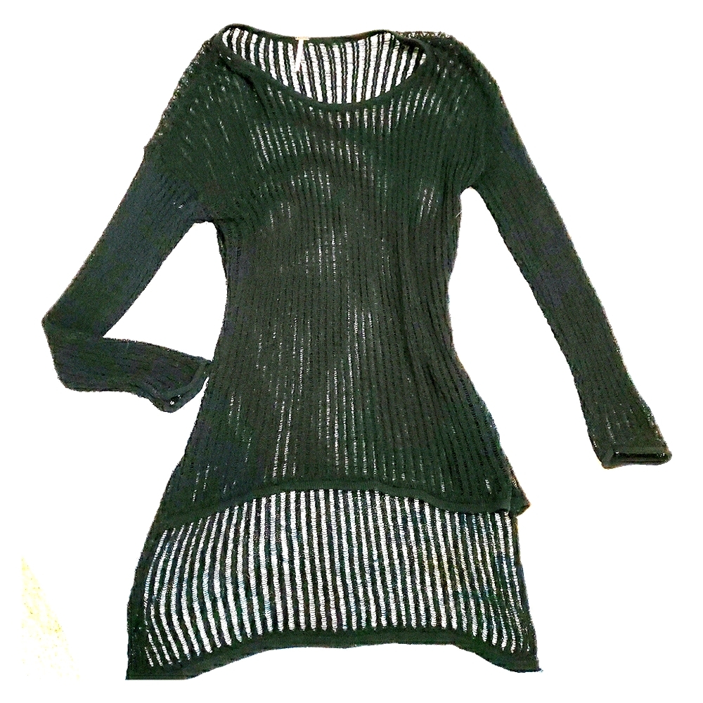 Poof ❤❤ hi-lo knit tunic